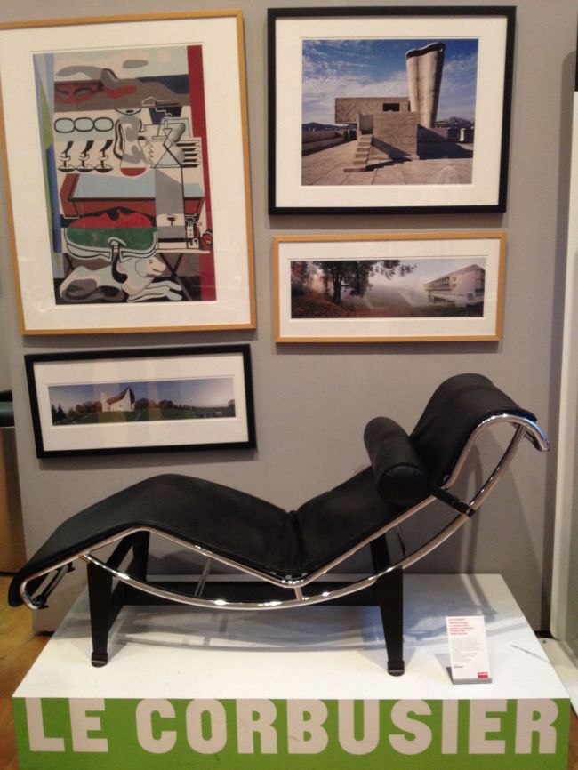 Le Corbusier furniture and artwork