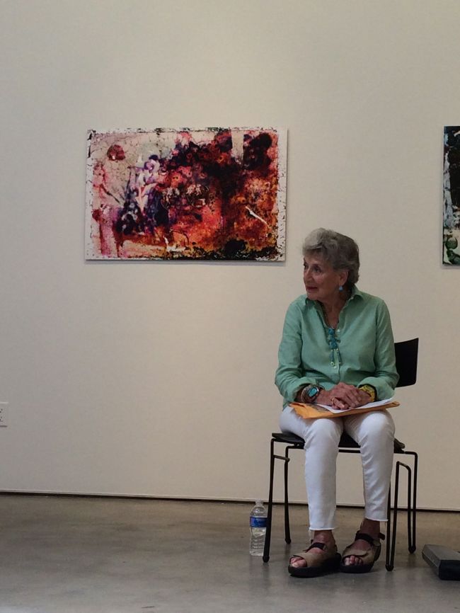 Lucinda's Talk at Marcia Wood Gallery 